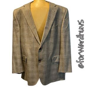 Cremieux Two Button Blazer - Size 46 Regular - Luxurious Bamboo Fabric